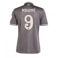 Maglia Calcio Real Madrid Kylian Mbappe #9 Terza Divisa 2024-25 Manica Corta